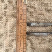 No 4 quarter inch hollow and round blades