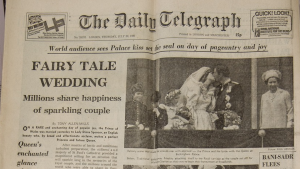 Charles and Diana Royal Wedding - Royal Memorabilia
